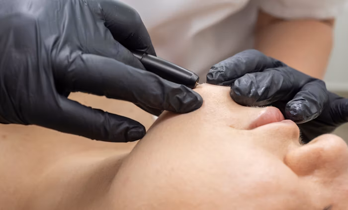 Electrolysis treatment session